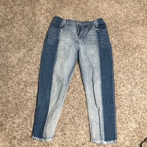 Two Toned Jeans